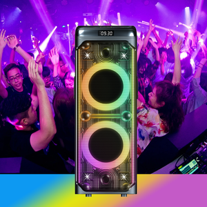 Kép 10-inch tần số thấp xe-Xe đẩy di động loa USB cho hộp bên, 300 - 200 loa không dây hệ thống âm thanh - Product Image 5