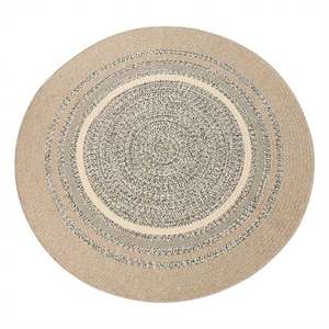 Alfombra de Estilo Rústico para Dormitorio, Tejida a <span class=keywords><strong>Crochet</strong></span>, Redonda, de Algodón Sintético, con Diseño de Granja - Product Image 5