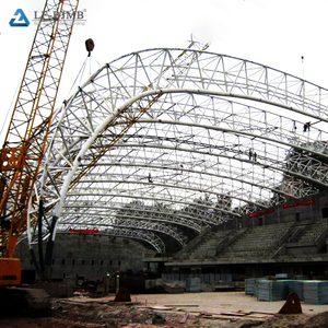 Marco de tubo de acero truss estadio techo gimnasio cubierta de techo canopy de construcción para futsal cancha deportiva - Product Image 3
