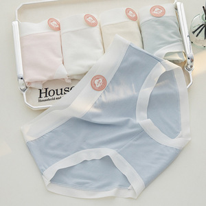 Nuovo Set di <span class=keywords><strong>6</strong></span> Pezzi di Biancheria Intima Sexy da Donna in 100% Cotone, Vendita Diretta dalla Fabbrica, Mutandine Estive con Fiocco per Ragazze, Taglie Plus - Product Image 4