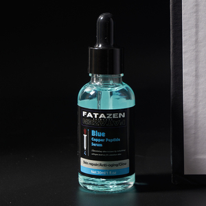 Venta caliente productos para el cuidado de la piel azul cobre péptido cara suero OEM ODM blanqueamiento hidratante antienvejecimiento cicatriz reparación suero Facial - Product Image 6
