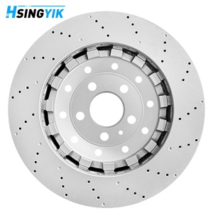 Kit de disques de frein avant pour système de freinage, accessoires, HT250/haute teneur en carbone, certifié ISO9001/TS16949, garantie 1 an pour Audi A5 - Product Image 4
