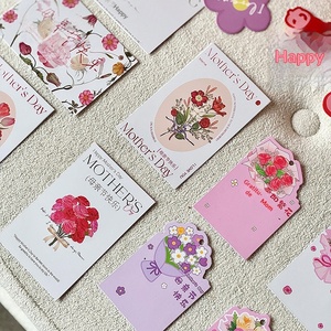Tarjeta de Felicitación para el Día de la Madre, Mamá, <span class=keywords><strong>Te</strong></span> <span class=keywords><strong>Amo</strong></span>, Ramo de Flores, Decoración con Flores Frescas, Materiales para Manualidades - Product Image 3