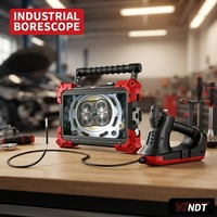 Caméra d'inspection endoscopique directe d'usine, écran HD 1080P de 8 pouces, étanche IP67, 6 mm, 360° °   Sonde articulée OEM en gros