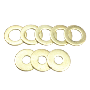 Junta Plana de Acero Inoxidable 304 Chapada en Oro de Alta Calidad M1.6 M1.7 M2 M2.5 M3 M3.5 M4 M5 M6 M7 M10-M36 GB97 - Product Image 5