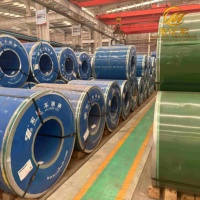 Bande de tôle d'acier inoxydable laminée à froid 201/202/J1/J2/J3/J4/J5 pour matériaux de construction conformes à la norme ASTM