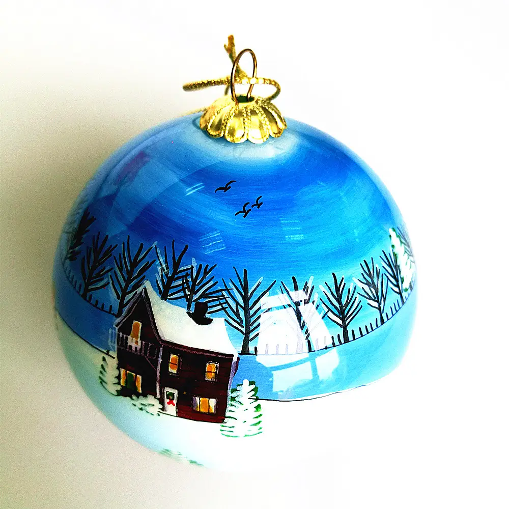 hot sale high quality customized decorative hanging ball for christmas