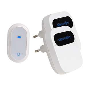 Interphone audio <span class=keywords><strong>sans</strong></span> <span class=keywords><strong>fil</strong></span> le plus vendu par le fabricant, design blanc élégant, contrôle du volume à deux boutons, changeur de voix, portée de 200 m - Product Image 5