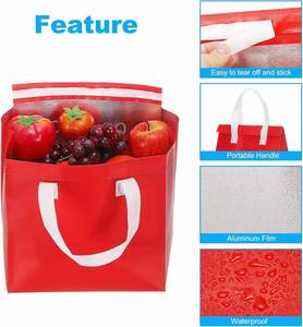 Bolsas de Embalaje para Catering Personalizadas al por Mayor, Bolsas Aislantes de Tela No Tejida, Bolsas de Regalo Comerciales Personalizadas, Bolsas de Mano con Logotipo Personalizado - Product Image 5