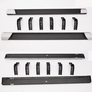 Nhà Máy Bán Hàng Trực Tiếp Triton L200 Chạy Hội Đồng Quản Trị 2019 + Màu Đen Side Bước Bạc Chân Thanh Vật Liệu Hợp Kim Nhôm - Product Image 5