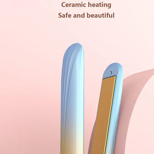 Piastra per capelli professionale per capelli e pettine piastra per capelli in titanio - Product Image 5