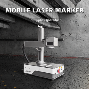 Nouvelle machine de marquage laser à fibre automatique Raycus CNC mobile pour acier et métal, prend en charge les formats AI, PLT, BMP, DWG - Product Image 3