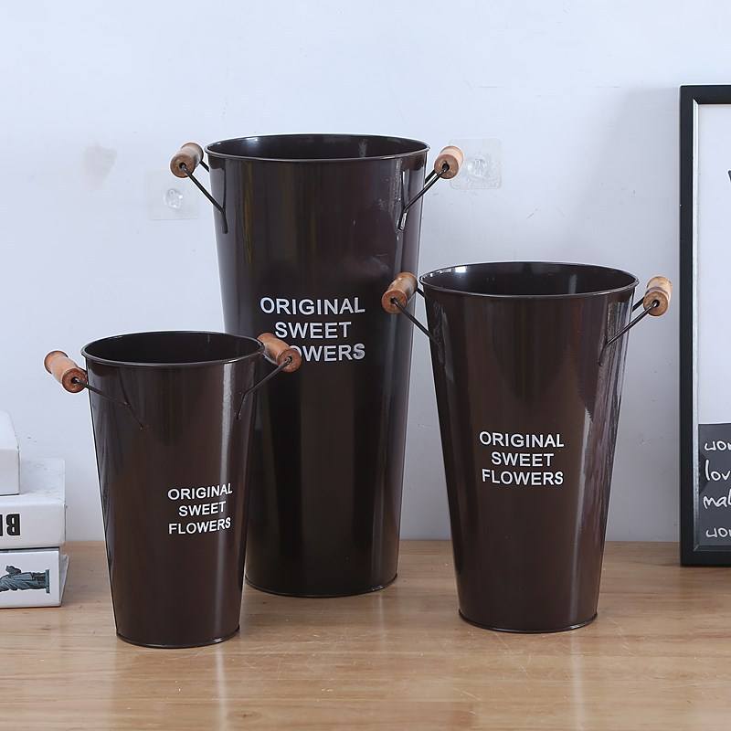 ถังกาแฟด้ามไม้