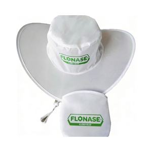 Casquettes pliables personnalisées en polyester Beckon, chapeaux de voyage compacts avec logo pour les hôtels, les stations balnéaires, les promotions de packages de vacances - Product Image 1