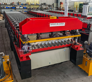 2025 tuile en métal <span class=keywords><strong>ardoise</strong></span> de toit ondulé faisant la machine petit pain ondulé trapézoïdal de feuille de toit d'Ibr formant des <span class=keywords><strong>prix</strong></span> de machine - Product Image 3