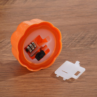 Lumière LED Citrouille d'Halloween, Veilleuse Lumineuse Amusante, Ornement Décoratif d'Ambiance pour l'Aménagement de Fêtes en Centre Commercial