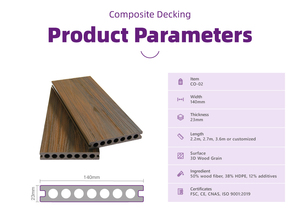 Toma vật liệu xây dựng co Ltd gạch lát sàn <span class=keywords><strong>WPC</strong></span> mặt tiền <span class=keywords><strong>decking</strong></span> <span class=keywords><strong>coowin</strong></span> 3D - Product Image 4