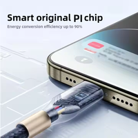 Cable de Datos USB Tipo-C Multifuncional de Alta Calidad de 1M, con Malla de Protección y Conductor Metálico para Carga Rápida de Teléfonos Móviles y Computadoras