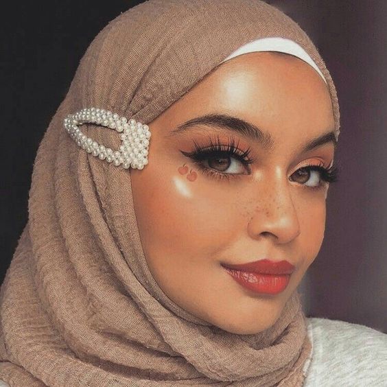 Заколка для волос с бусинами и кристаллами для хиджаба шарфа мусульманская женская шпилька для волос для головного платка тюрбан модные аксессуары для волос