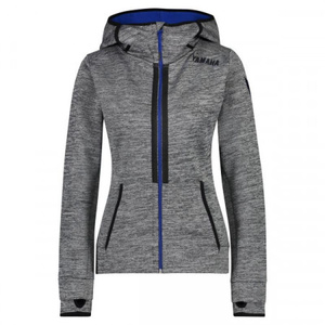 Sweat à capuche pour femme Yamaha Hyper B19EJ202F00 Gris/Bleu - Product Image 1