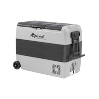 Réfrigérateur portable ET Auto pour camping et tout-terrain, compresseur 40L, double zone 12V/24V, refroidissement et congélation, OEM/ODM