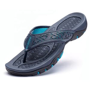 Chaussures d'été décontractées de <span class=keywords><strong>grande</strong></span> taille pour hommes, tongs de plage imprimées pour l'extérieur avec fonction antidérapante, pantoufles, sandales - Product Image 3
