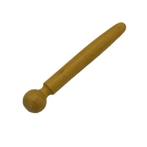 Handgehaltener Holz-Fußmassagestab für Tiefengewebe-Akupressur zur Muskelentspannung Traditionelles Spa-Gesundheitswerkzeug zur Schmerzlinderung - Product Image 2