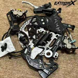 Kit de support de frein à disque arrière 240 mm pour Surron LBX Talaria Modified Ultra Bee, en alliage d'aluminium, double étrier, finition anodisée - Product Image 3