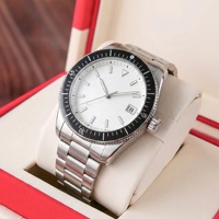 Montre-bracelet automatique mécanique en acier inoxydable avec logo personnalisé Miyota 9039, date, résistance à l'eau 100M, montre de plongée, fournisseur OEM