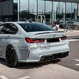 สปอยเลอร์หลังคาร์บอนไฟเบอร์แบบแห้ง สำหรับรถยนต์ซีรีส์ 3 รุ่น G20 G28 และ M3 G80 สไตล์ M3 ปี 2018-2025 - Product Image 6