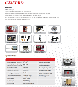 Cambiador <span class=keywords><strong>de</strong></span> neumáticos <span class=keywords><strong>de</strong></span> diseño sin disco y palanca original <span class=keywords><strong>de</strong></span> gama alta <span class=keywords><strong>Coseng</strong></span> C233 para talleres <span class=keywords><strong>de</strong></span> reparación y garajes - Product Image 3
