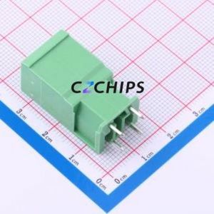 DB3EVC-7.62-2P-GN Plug-in Terminal Block Through hole,P=7.62mm Connector Board-to-Board / Socket - Closed 1x2P 7.62mm Green - Product Image 2