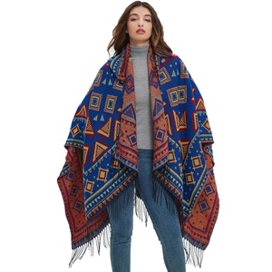Couverture à motifs avec doublure Sherpa douce Jeté chaude <span class=keywords><strong>de</strong></span> style tribal Navajo du sud-ouest traditionnel pour le camping en plein air - Product Image 4