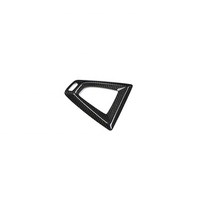 Base de pommeau de vitesse en fibre de carbone sèche autocollante pour console centrale BMW F87 M2 F80 M3 F82 F83 M4 2014 - 2020 (Uniquement LHD) Type à coller