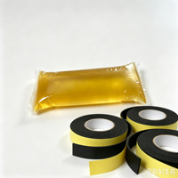 JCXC Bloc d'adhésif thermofusible PSA jaune, colle haute adhérence, ruban adhésif double face en mousse, revêtement, matière première industrielle, approvisionnement direct usine