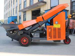 Bomba de hormigón montada en remolque de entrega rápida Hbt 40 para construcción de hormigón - Product Image 5