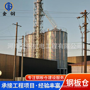 Silo de Acero Jin Gang de 2000T para Almacenamiento de Trigo, Almacén Industrial para Grano - Product Image 1