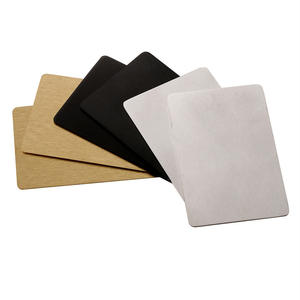 Tarjeta de Presentación de Acero Inoxidable en Blanco para Grabado Láser, Impresión a Color, Contenido Personalizado, Marcado Láser - Product Image 6