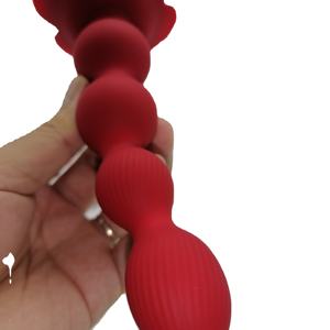 Juguete sexual <span class=keywords><strong>Anal</strong></span> con tapón de silicona con función vibratoria, tapón <span class=keywords><strong>Anal</strong></span> seguro para placer - Product Image 1
