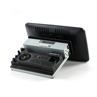 DUDUAUTO Autoradio Android universel rotatif 1 Din, écran 10,1 pouces grand format, type rotatif à 360 degrés aléatoire, système de navigation automobile