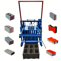 Petite machine mobile de pose de briques, machine à blocs pour la fabrication de divers blocs de béton