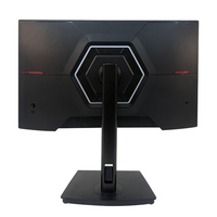 Moniteur d'ordinateur LED pas cher de 27 à 32 pouces pour jeux PC, 165 Hz, 180 Hz, 200 Hz, écran incurvé, moniteur de bureau avec haut-parleur intégré