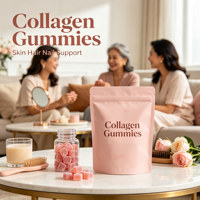 Gummies de beauté au collagène premium