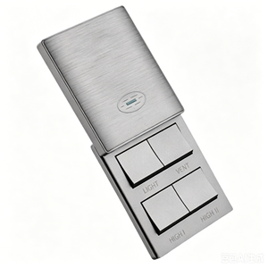 Luxury PC Wall <b>Switch</b> 1-<b>Switch</b> <b>Touch</b> Control Light Vent High I High II Gold Finish IP20 2A 5V Wi-Fi Enabled Smart Life App - Product Image 5