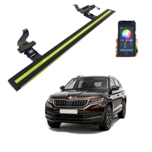 Estribos Eléctricos WJ Power para <span class=keywords><strong>Skoda</strong></span> <span class=keywords><strong>Kodiak</strong></span> 17-25, Escalones Laterales de Aleación de Aluminio, OEM/ODM - Product Image 2