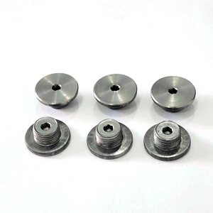 Tapón de Aceite con Brida Hexagonal Interna Hecho a Medida, M10, Acero Inoxidable Pulido Grado A Nivel 4.8, Tuerca No Estándar - Product Image 3