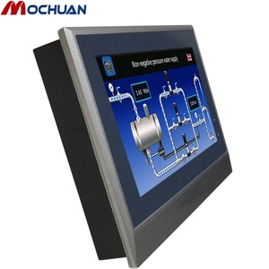 全 led灯防水 IP65 工业金属面板主 hmi，modbus hmi，以太网 hmi