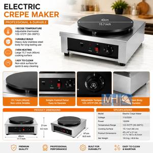 Vente directe usine : Machine 3-en-1 multifonctionnelle pour crêpes, fromage et chocolat, avec fonction de chauffe, <span class=keywords><strong>raclette</strong></span> et grill BBQ - Product Image 3