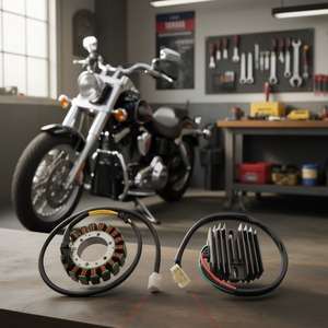 ยามาฮ่าเรกติไฟเออร์เรกูเลเตอร์และสเตเตอร์สำหรับวีสตาร์ 650 XVS650A 2001-2003 ชิ้นส่วนอะไหล่ระบบไฟฟ้าของรถจักรยานยนต์ - Product Image 2