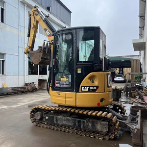 Mini-pelle hydraulique sur chenilles Caterpillar 3.5 TON 303.5E2 d'occasion avec moteur et pompe à vendre - Product Image 1